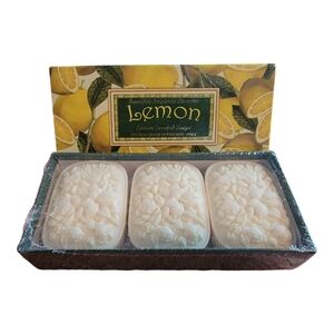 Saponifico Artigianale Fiorontino Lemo Scented‎ Soaps 3 Bars 125g